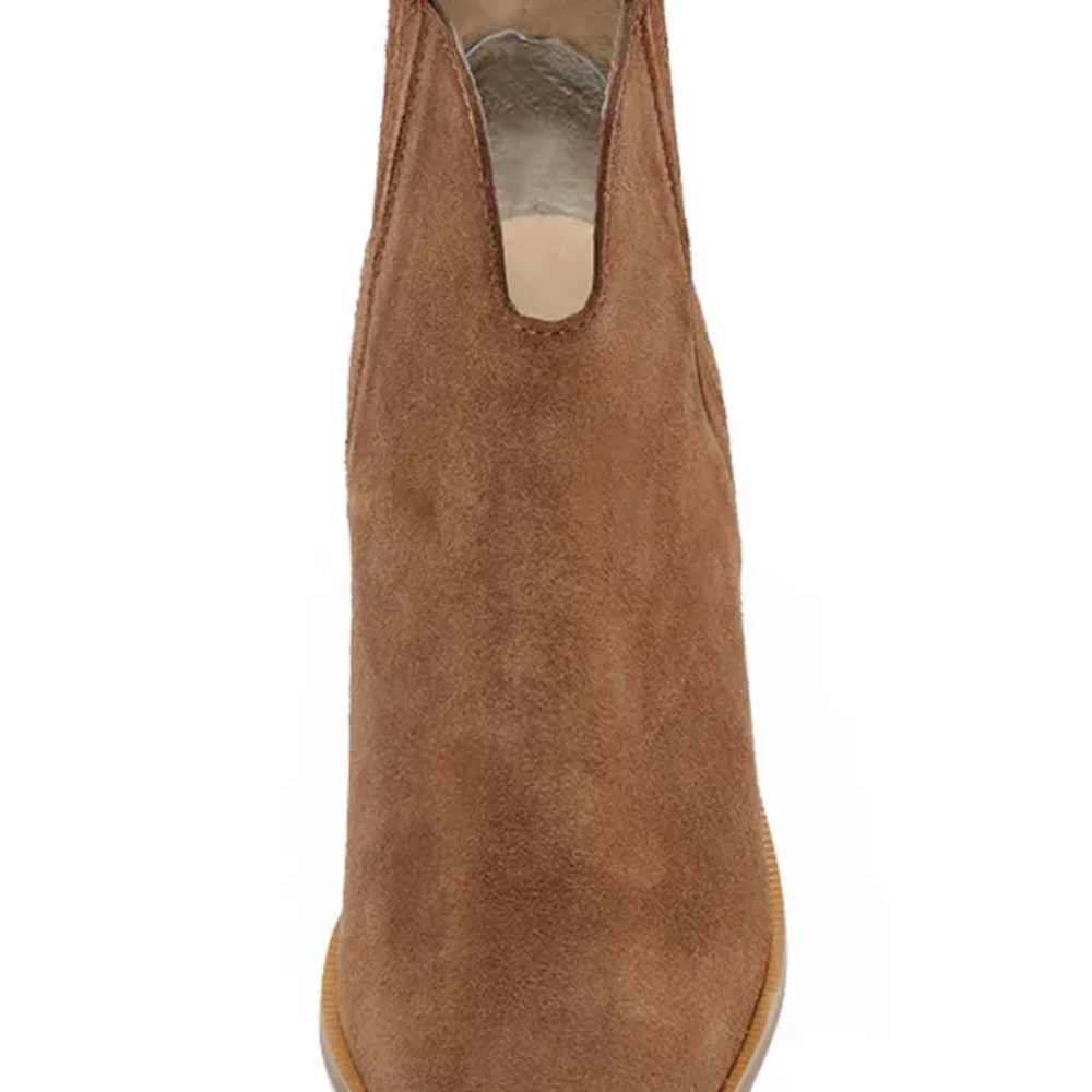 Steve Madden Tan Suede Webster Bootie - Picture 4 of 11